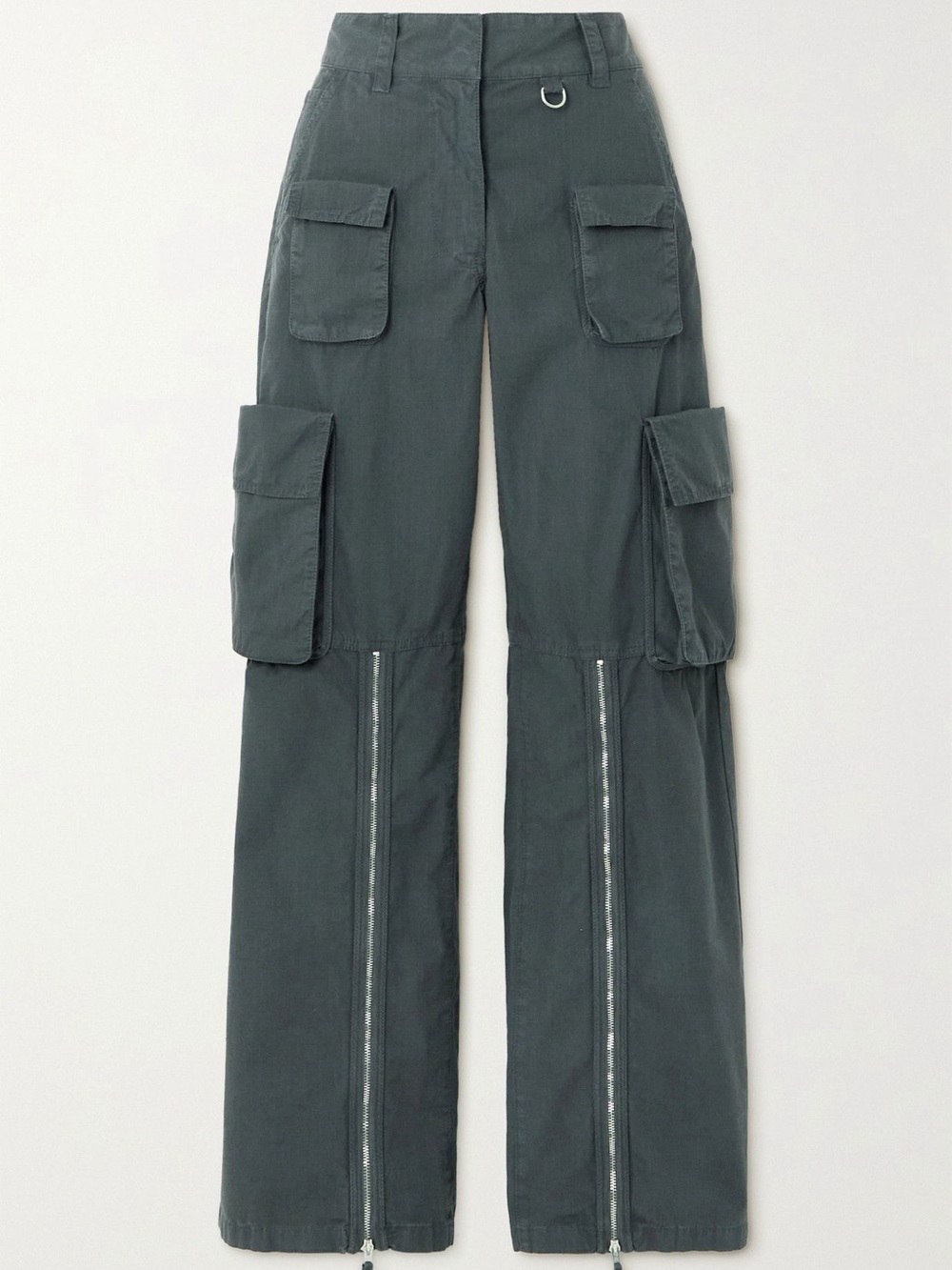 Acne Studios Zip Detail Cargo Pants - Picture 14 of 14